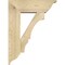 Ekena Millwork Balboa Traditional Rough Sawn Bracket w/ Offset Brace, Douglas Fir, 8"W x 24"D x 32"H BKT0806X24X32BOA01RDF - alternate 3